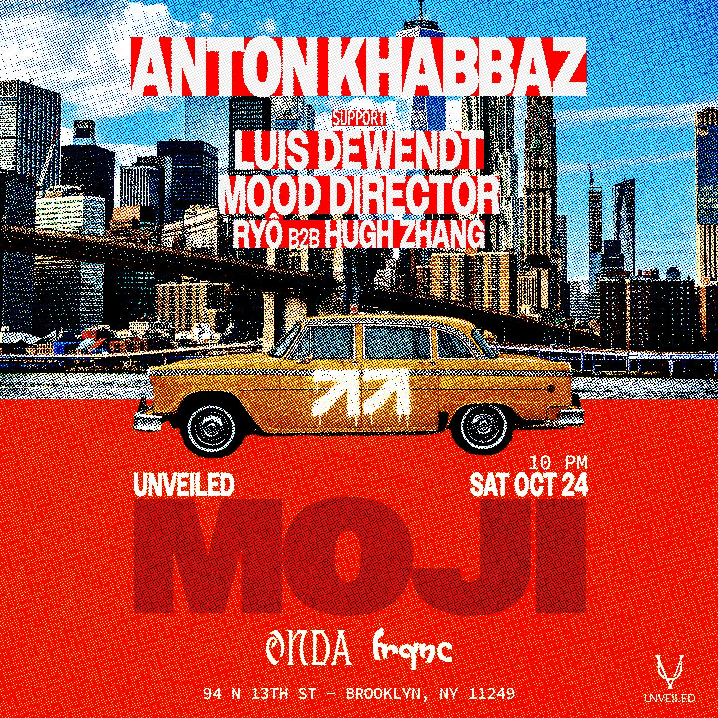 Anton Khabbaz @ Unveiled NYC Tickets | Oct 24 | UNVEILED, New York | DICE