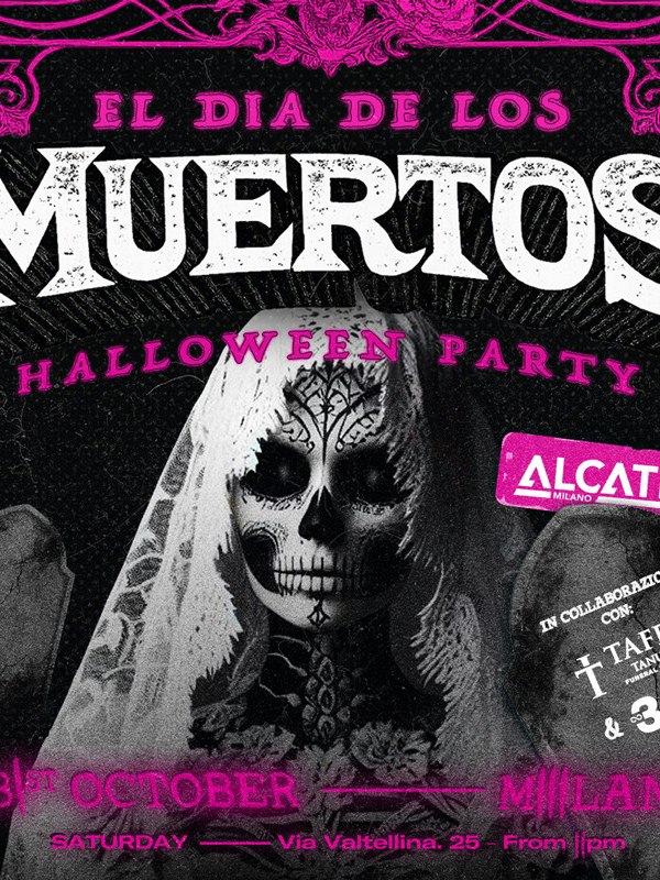 Alcatraz Halloween Party - DIA DE LOS MUERTOS