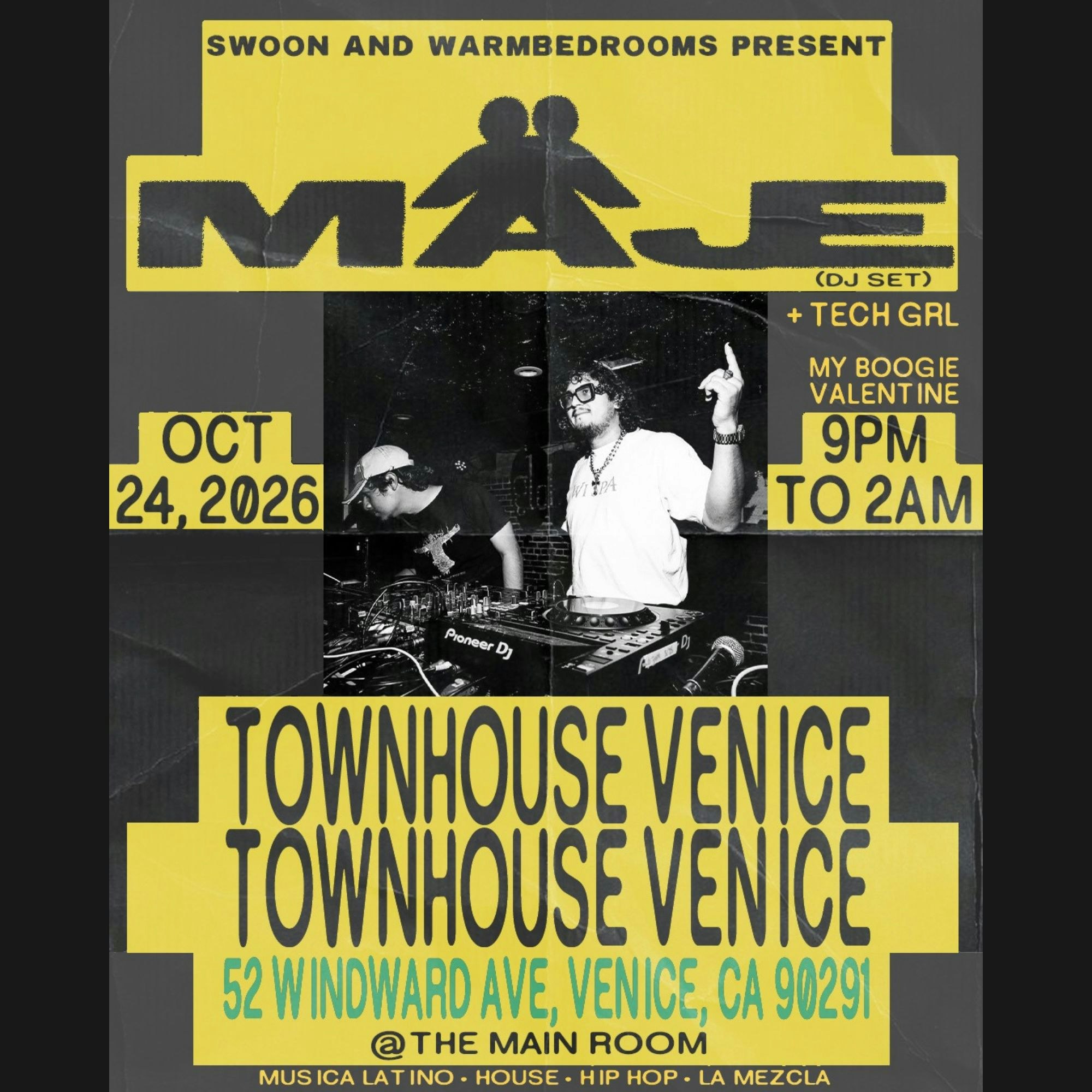 Swoon & Warm Bedrooms Present Maje