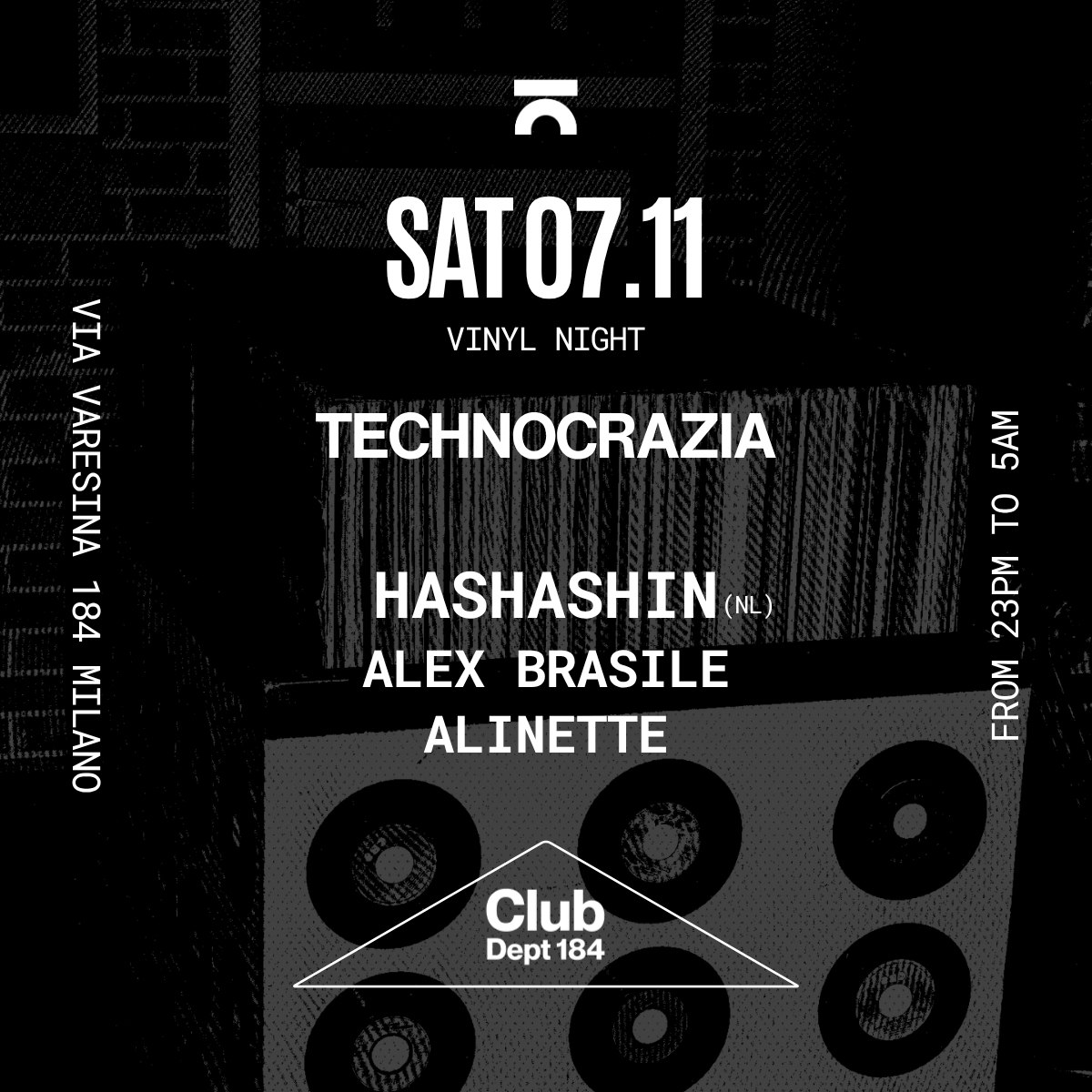 Technocrazia: vinyl night