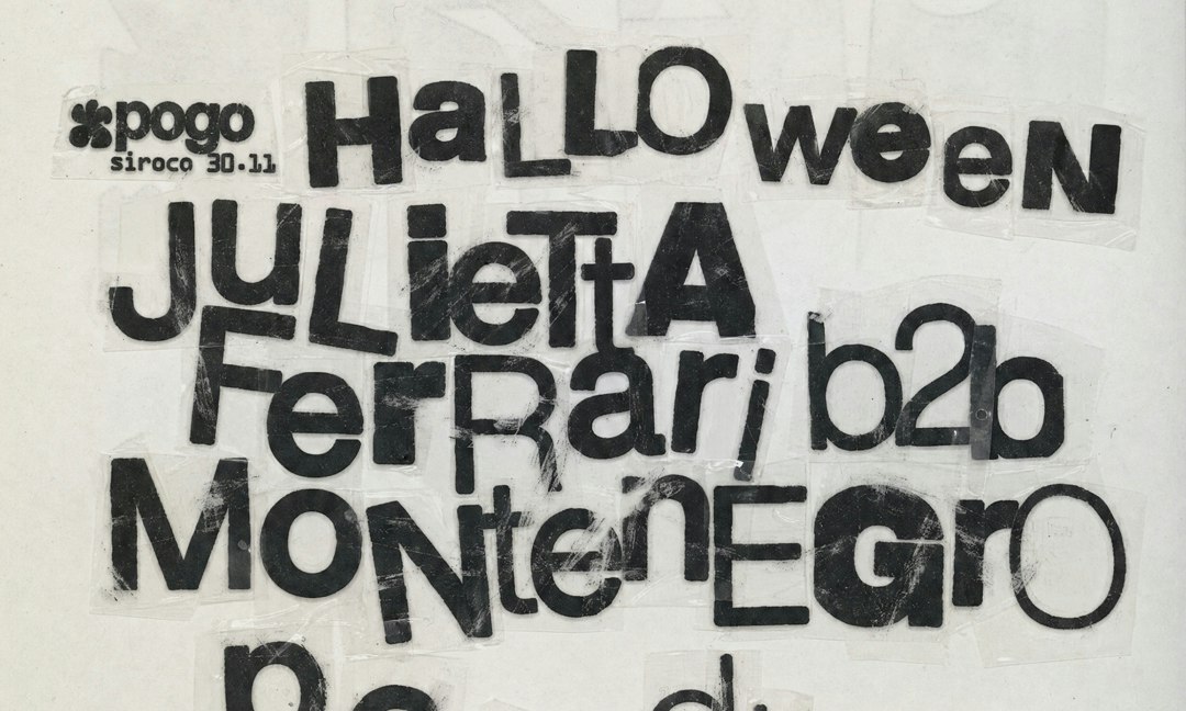 Pogo Halloween: Julietta Ferrari b2b Montenegro