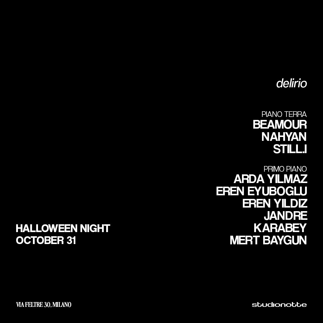 Halloween at Delirio