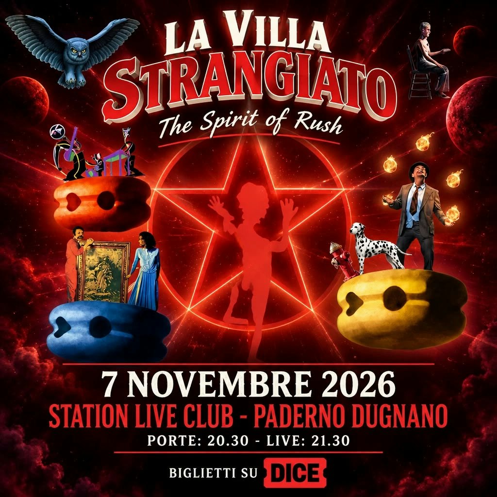 LA VILLA STRANGIATO - Tributo Rush LIVE