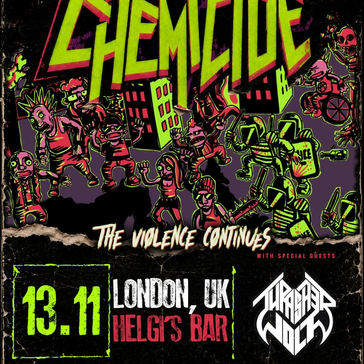 Chemicide + Thrasherwolf