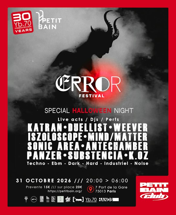 HALLOWEEN NIGHT : ERROR FESTIVAL