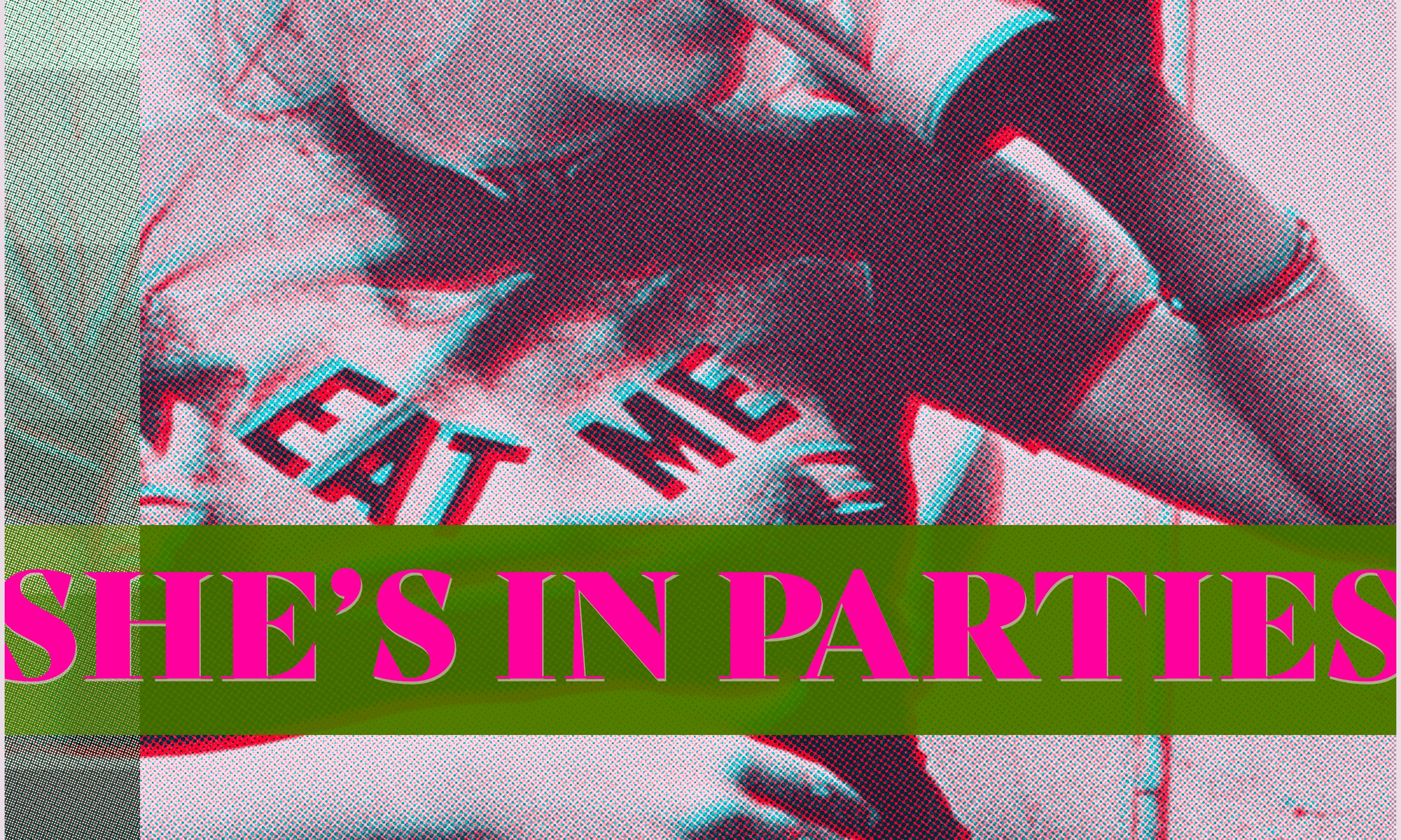 SHE’S IN PARTIES 1980s POST PUNK NEW WAVE ELECTRO INDIE DANCE PARTY