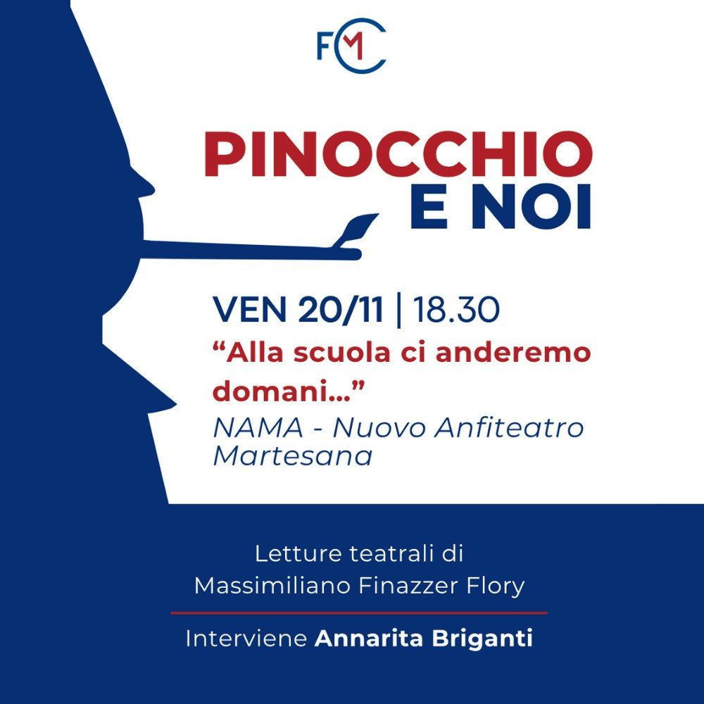 PINOCCHIO E NOI – "ALLA SCUOLA CI ANDEREMO DOMANI…"