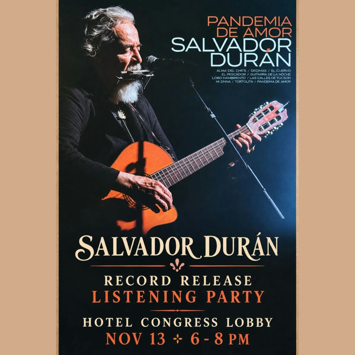 Salvador Duran Record Release Listening Party