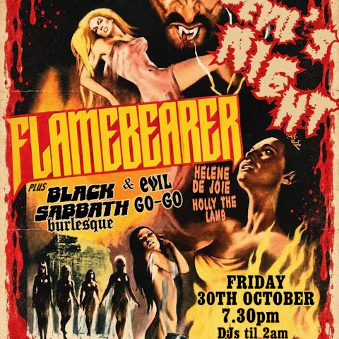 Devil's Night- Flamebearer/Black Sabbath burlesque