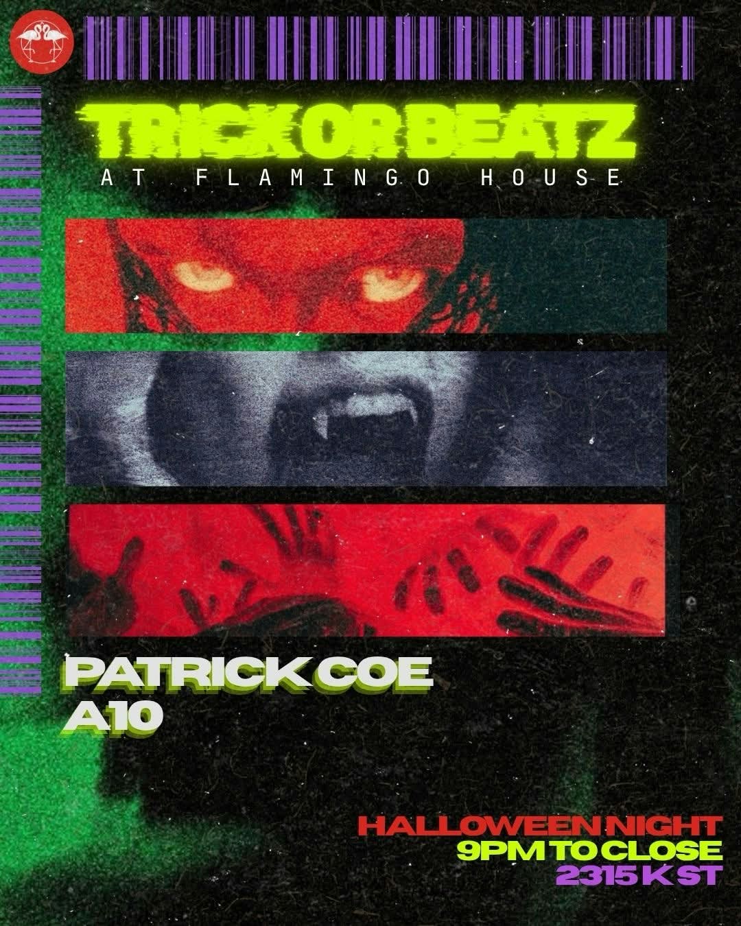 Trick or Beatz at The Flamingo House