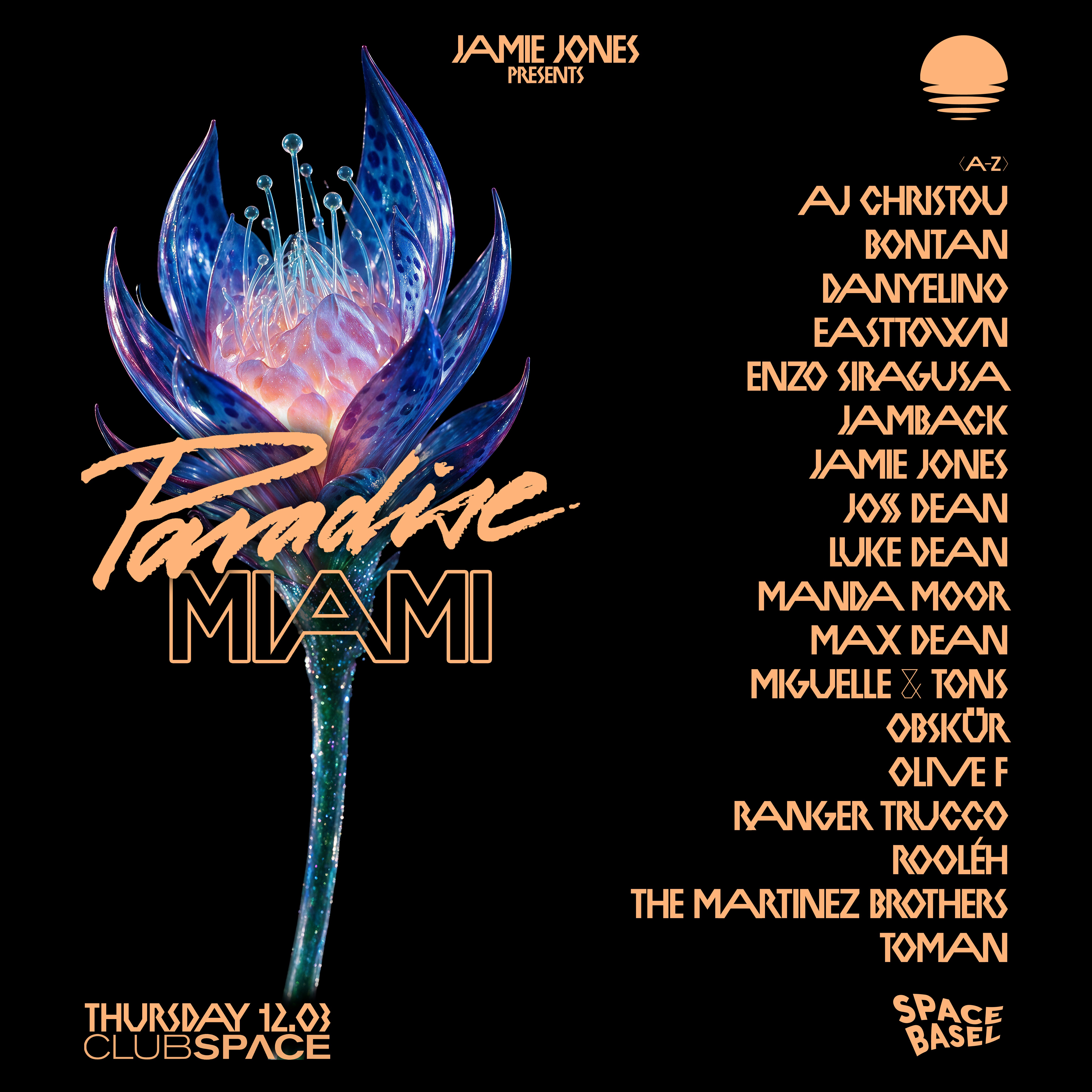 Paradise (Space Basel 2026) flyer