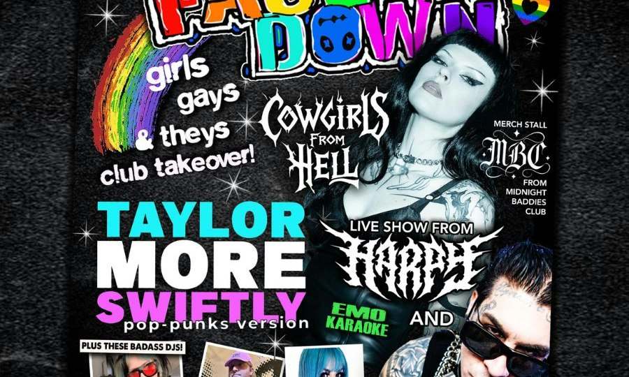 Face Down x Girls Gays and They’s - Metal, Pop Punk Emo Night