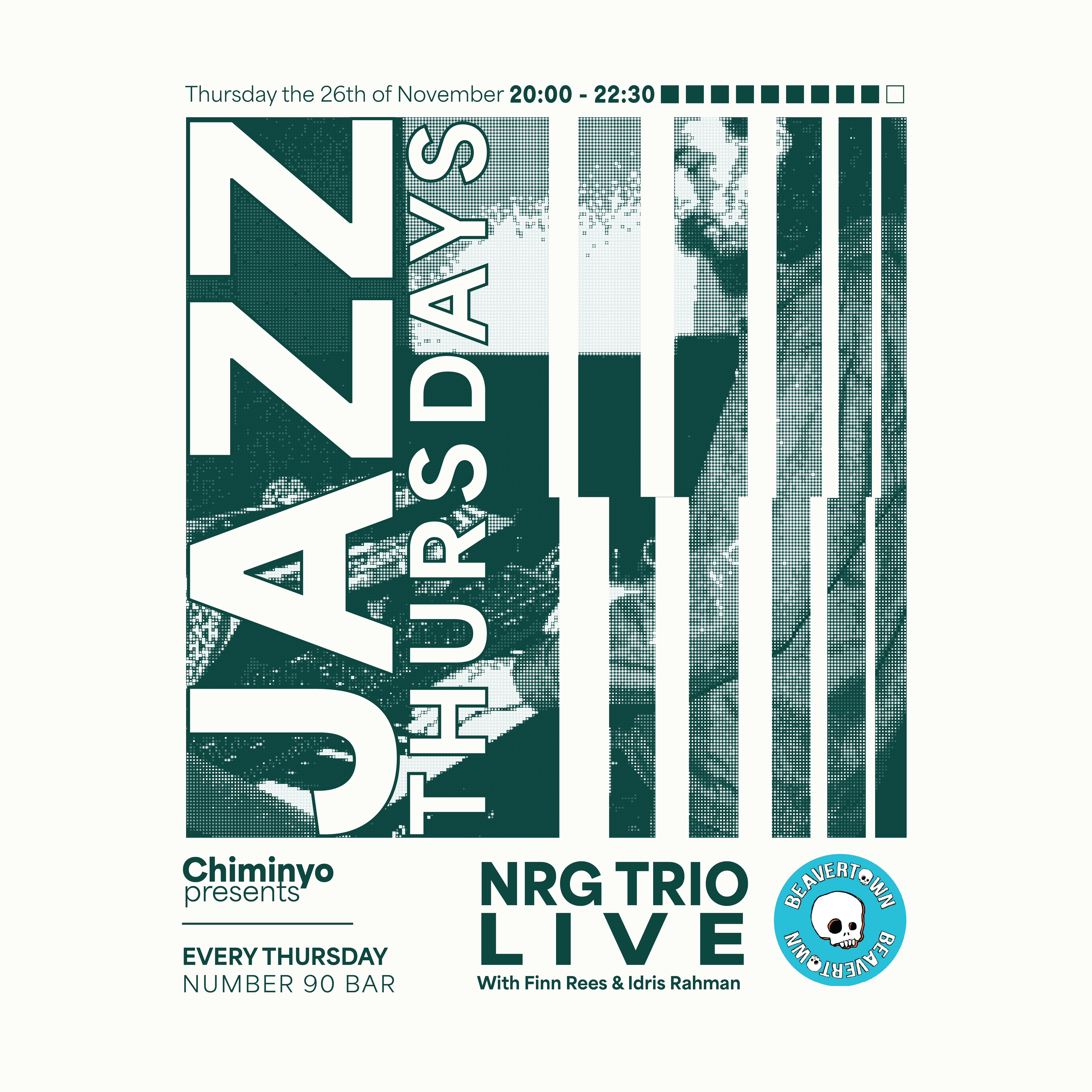 Jazz Thursdays - Chiminyo: NRG Trio No.90 - Week 9