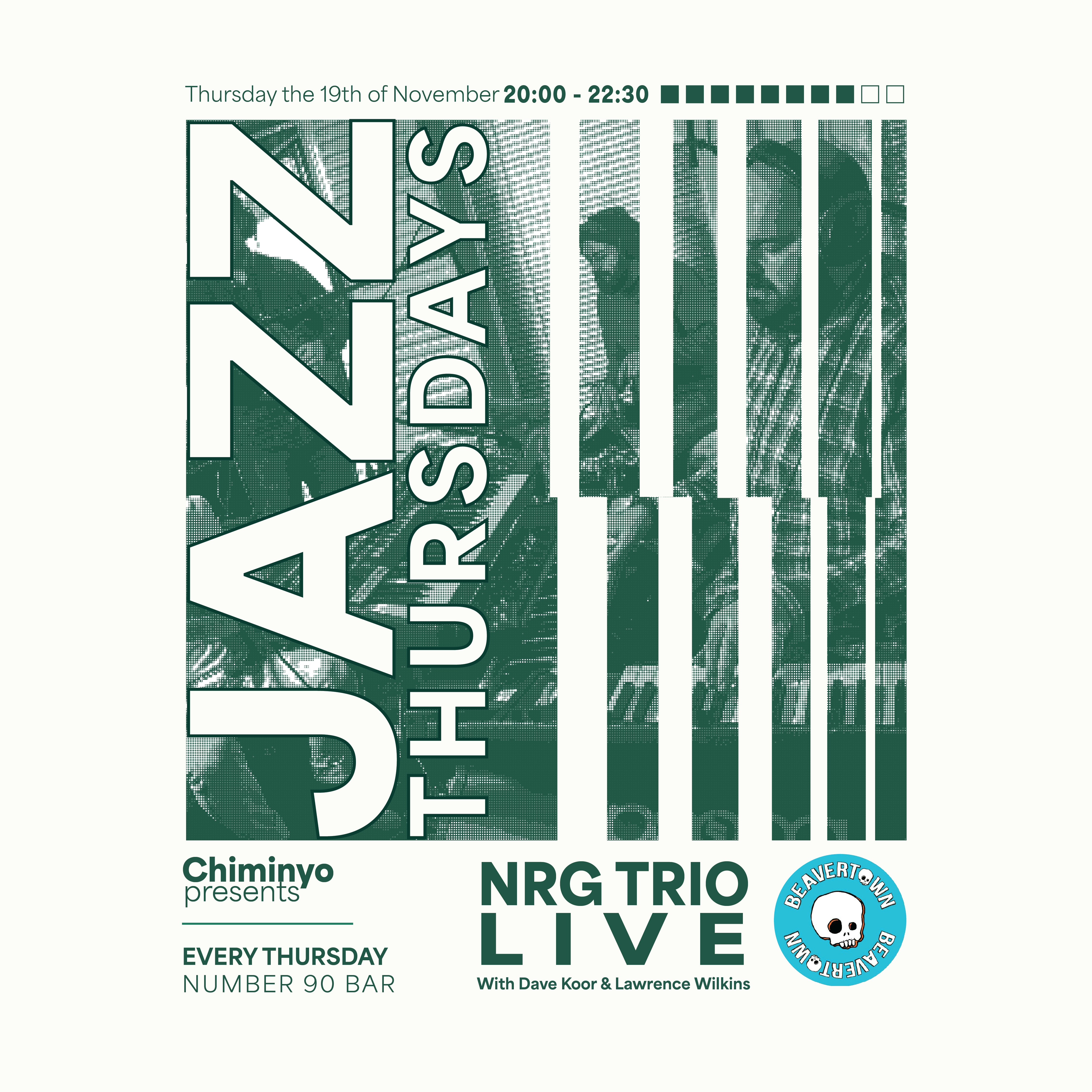 Jazz Thursdays - Chiminyo: NRG Trio No.90 - Week 8